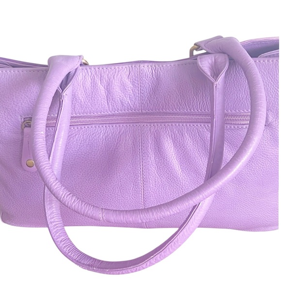 Artsy Boho Chic Festival Handpainted Leather Sukriti Bag
Purple + Butterfly - Picture 8 of 10